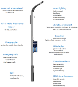 <span class=keywords><strong>Pile</strong></span> de charge multifonctionnelle Smart city, éclairage intelligent, nouvelle énergie, <span class=keywords><strong>pile</strong></span> de charge portable pour l'extérieur - Product Image 2