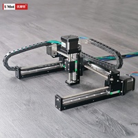 UMOT Sistema de Posicionamiento Lineal Mini de 30 mm CC/CA Etapa XYZ Mesa CNC de 50-400 mm Husillo de Bolas Guía de Riel Lineal Robot de Pórtico Multieje