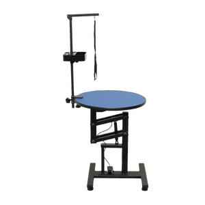 レカン プロ仕様 折りたたみ式ペットグルーミングテーブル アームループ付き ステンレス製 滑り止め表面 犬猫用 1年保証 - Product Image 6