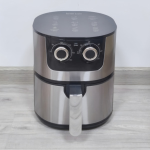 Nhà máy điện không khí frier khỏe mạnh chất béo thấp nấu ăn núm nồi chiên không khí nhà bếp thiết bị nhỏ cơ khí điều khiển cảm ứng + LED hiển thị - Product Image 1