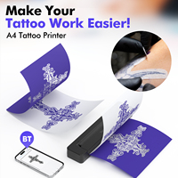 Imprimante à tatouages Luck Jingle A4, mini machine de transfert thermique portable, support d'usine personnalisé, multilingue, OEM