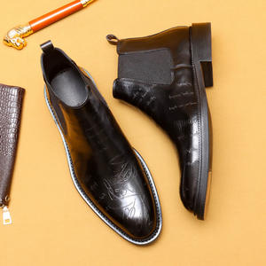 Botas de Trabajo Amekaki Retro de Piel de Caballo Originales 2025 para Hombre, Lavables, Hechas a Mano con Tecnología Goodyear, con Cordones - Product Image 4