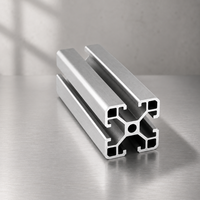 Profils en aluminium à fente en T, profilés d'extrusion en aluminium modulaires pour structures réglables, supports, fixations, panneaux et accessoires