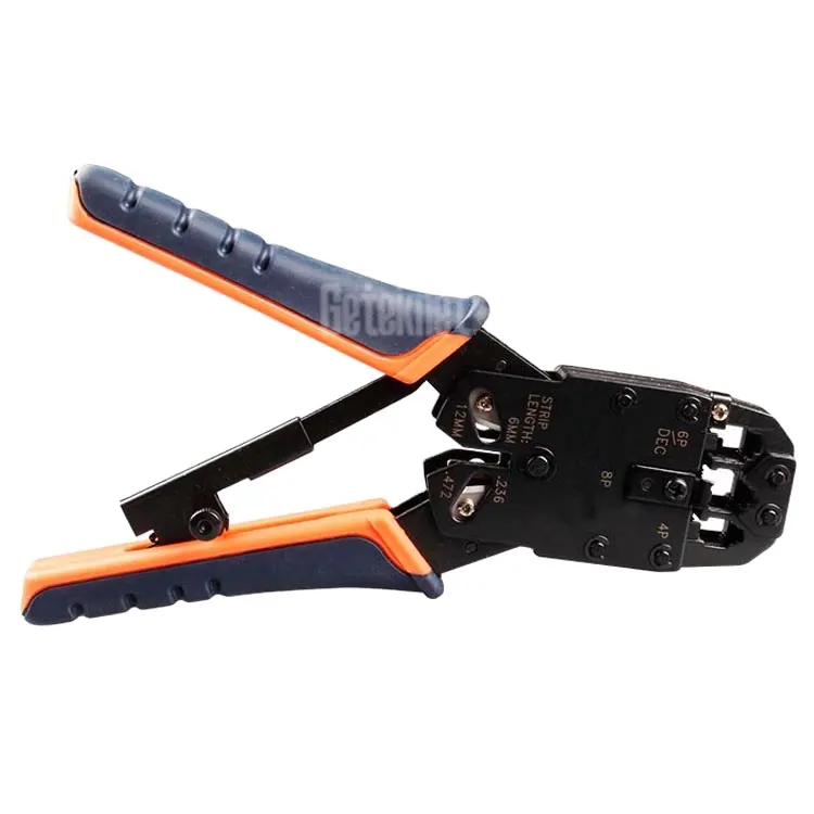 Geteknet 8P/6P/4P tool crimping plug RJ45 network crimping tool RJ45 hand tool for network