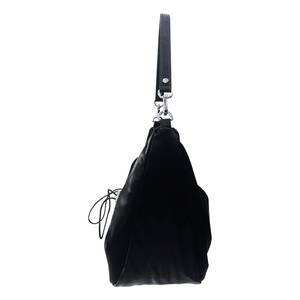<b>Top</b> Quality Korean Brand Roomy Everyday Bag Glossy Black Sophia Tote With Adjustable <b>String</b> Closure And Detachable Straps - Product Image 5