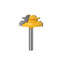 Miaorui bois fraise outils de menuiserie ligne Cutter panneau Cutter foret ensemble 45 degrés Tenon Joint Altin OEM