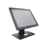 Supermarché intérieur de 15 pouces au détail écran tactile pos ordinateur écran LCD moniteur tactile