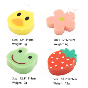Cartoon Soft Foam Scrubber Body Cleaning Baby Bath <strong>Sponge</strong> for Bathing Absorbent Exfoliating <strong>Shower</strong> <strong>Sponge</strong> - Product Image 5