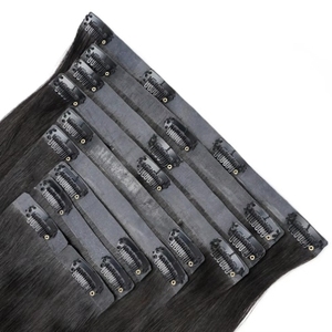 <span class=keywords><strong>Clip</strong></span> di trama della pelle dei capelli allineata In estensione capelli - Product Image 6