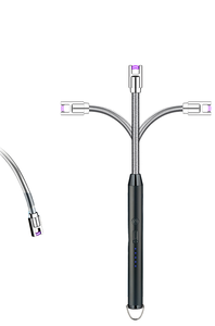 Nuevo FREN Best Seller arco de cuello largo USB sin llama recargable <span class=keywords><strong>Camping</strong></span> estufa encendedor boda vela encendedor eléctrico - Product Image 3