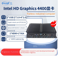 Yanling 205 Core I5 ordinateur industriel portable multi-série double réseau petit hôte sans ventilateur ordinateur industriel intégré Stock