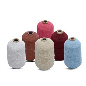 100 #   Cordón Elástico de Chenilla Blanqueada con Látex para Etiquetas y Puños de <span class=keywords><strong>Calcetines</strong></span>, Tejido Cruzado de 0.5mm - Product Image 1