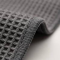 Toalla de Microfibra con Patrón de Panal de Abeja, Tejido Waffle, Estructura de Rejilla, Súper Absorbente, Toalla Profesional para Lavado de Autos