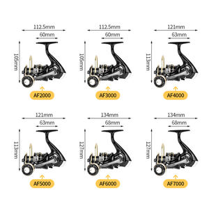 <span class=keywords><strong>Moulinet</strong></span> personnalisé <span class=keywords><strong>pas</strong></span> <span class=keywords><strong>cher</strong></span> japon coulée métal AF2000-7000 jigging grandes bobines 10kg eau salée filature moulinets de pêche - Product Image 5