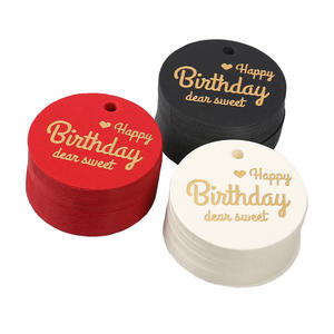 <span class=keywords><strong>2022</strong></span> pour Amazon nouvel an et anniversaire étiquettes volantes petit adhésif étanche rond bronzant papier carte-cadeau étiquette - Product Image 1