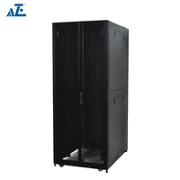 Armoire de serveur AZE réglable de 42U, 45U, 48U, 52U, 750 mm de large, armoire de serveur 19 pouces, boîtier de serveur en acier SPCC, IP20, RAL9005, ANSI/EIA