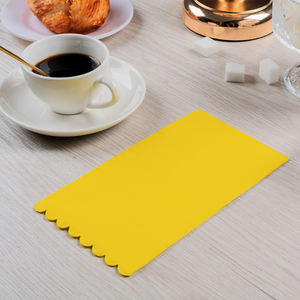 Serviettes <span class=keywords><strong>en</strong></span> <span class=keywords><strong>papier</strong></span> standard pour hôtel, logo personnalisé, serviettes ondulées rondes jetables pour usage domestique, hôtelier et quotidien - Product Image 2