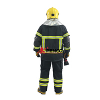 Uniforme de pompier PENCO EN469 homologué CE, ensemble complet de combinaisons de pompier avec normes NFPA1971 et EN469