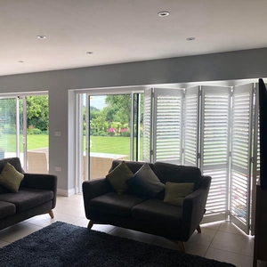 Nhà Sản Xuất Ngang Bằng Gỗ Tùy Chỉnh Cửa Sổ Cửa Chớp Gỗ Nội Thất Di Chuyển Bằng Gỗ Trồng Cửa Chớp Trắng - Product Image 3