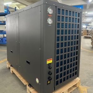 Two Size Options Matte Grey Air Source Heat <b>Pump</b> Reinforced Metallic Shell With Side Louvered Venting, Smart Staged Defrost - Product Image 4