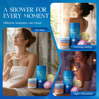 Tablettes de douche effervescentes OEM pour aromathérapie, aux huiles essentielles naturelles, parfumées, relaxantes, à longue durée de diffusion, pour le bain et la douche