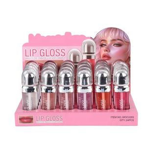 Lip Gloss Mineral Tahan Lama Vegan Eropa untuk Wanita |   Label Pribadi Bebas Kekejaman untuk Riasan Pesta & Sehari-hari - Product Image 2
