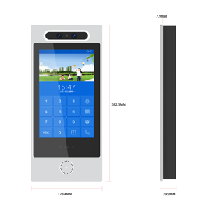 8-Inch Bedrade <span class=keywords><strong>Video</strong></span> Deur Telefoon <span class=keywords><strong>Intercom</strong></span> Systeem Waterdicht Voor Outdoor Appartement Gebruik Duurzaam Bij Lage Temperaturen Tot-50 ℃ - Product Image 1