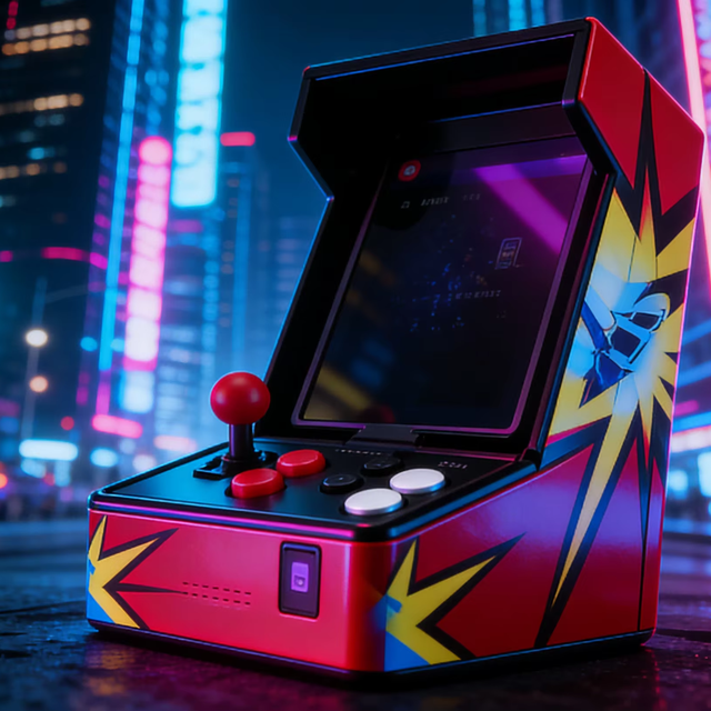 Wholesale Price Retro Mini Arcade Handheld Console with Built-in Classic Games High Demand