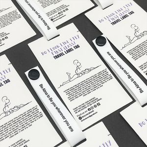 Conception Impression Nom Logo Papier Vêtement Étiquette volante Étiquettes vêtements étiquettes volantes avec ficelle - Product Image 5