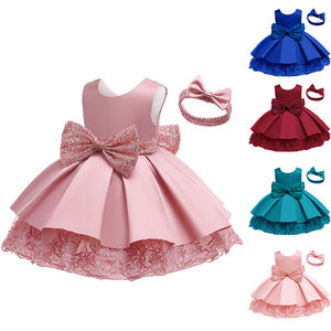 Robe de baptême tutu LZH pour bébé, vêtements pour enfants, robe de princesse pour petite fille, robe de soirée pour mariage - Product Image 1