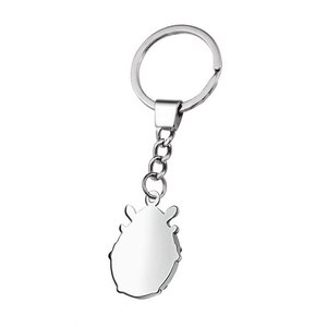Portachiavi in Metallo Rosso a Forma di Coccinella con Logo Personalizzato per Uso Portachiavi - Product Image 2