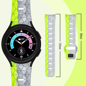 Correa de silicona para <span class=keywords><strong>Samsung</strong></span> Galaxy <span class=keywords><strong>Watch5</strong></span> <span class=keywords><strong>Pro</strong></span> Classic 6 20mm Pulsera para Galaxy Watch 4 Sport Strap - Product Image 6
