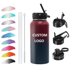 Custom BPA Free Double Wall Stainless Water Tumbler Vacuum Insulated Stainless <b>Steel</b> Water <b>Bottle</b> With Hang - Product Image 6