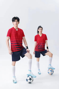 Venta al por mayor nuevo diseño mujeres uniformes de fútbol trajes ropa deportiva hombres niños KIT DE FÚTBOL Camisetas conjuntos - Product Image 6