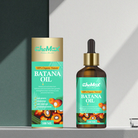 Huile de Batana pure à base de plantes du Honduras pour la croissance des cheveux - Formule biologique extraite à froid 2-en-1 anti-démangeaisons utilisée par les peuples indigènes