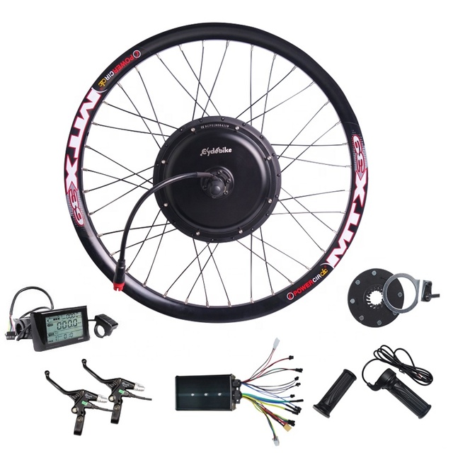 Ncyclebike 48v 1500w 2000w Mtx Rims Electric Bicycle Bike Hub Motor Conversion Ebike Kits With Optional Battery
