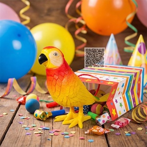 Juguetes de Escritorio, Artículos Esenciales para el Aula, Premios para Estudiantes, Regalos para Fiestas, Juego Sensorial, Juguete de Pájaro sin Baterías, Loro Saltarín de Cuerda - Product Image 5