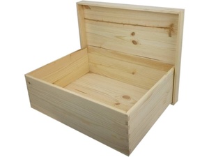 In Logo tùy chỉnh sang trọng tùy chỉnh hộp giày tự nhiên màu nâu hộp giày bằng gỗ - Product Image 4