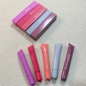 Baume à lèvres liquide 10 ml en étui silicone personnalisé, accessoires et décorations pour téléphone portable, rouge à lèvres, brillant à lèvres - Product Image 5