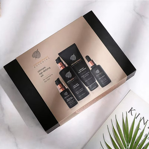 Caja de Cartón Rígido Magnética Plegable para Cosméticos Personalizados, Caja de Embalaje para Productos de Cuidado de la Piel - Product Image 3