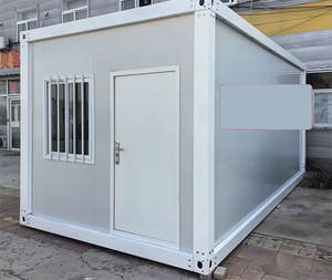 Maisons conteneurs pliables de luxe modulaires et détachables de 20 et 40 pieds à prix abordables pour camping et bureaux - Product Image 3