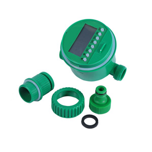 Temporizador de Riego para Jardín Huabangshi, Digital, de Plástico para Exteriores, 1 Zona, Sistema de Riego Automático, Versión en Inglés, Fácil Instalación - Product Image 1