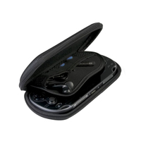 Étui EVA avec fermeture éclair étuis de protection pour lecteur de jeux vidéo de voyage pour Nintendo Switch et système OLED avec 29 emplacements pour cartes de jeu