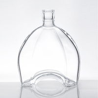 Bouteilles de spiritueux miniatures uniques, vodka, gin, bouteille en verre 50ml 100ml 200ml, petites bouteilles en verre pour alcool avec bouchon en bois