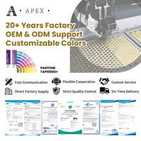 Bouton-pression de luxe APEX en métal Zamak personnalisé pour Dishdasha et Jubba, 12 mm, avec logo de marque, fabrication OEM ODM