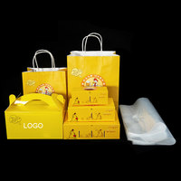 Boîtes à emporter en carton personnalisées pour la restauration rapide : poulet, frites, pop-corn, nuggets, ailes rôties, sushis, emballage pour poulet frit