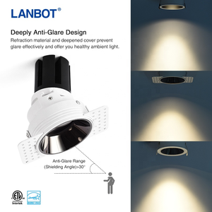 Módulo de Downlight MR16 de Diseño Moderno, Foco Cuadrado sin Marco con Carcasa GU10, IP44, Marco de Aluminio para Bombilla LED - Product Image 5