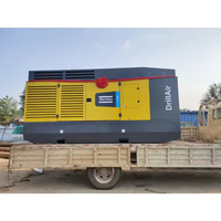 Compresseur d'air Atlas Copco V1200 25 bar 364 kW 1200 CFM, moteur diesel, grand compresseur d'air mobile, couvre de multiples applications