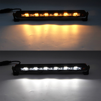 Projecteur LED bicolore 12V Multivolt IP67 27W 2500 Lumens Mini Compact 366mm pour tout-terrain 4x4, camping-cars et caravanes