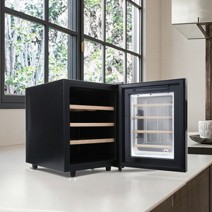 32 Liter Mini <b>Bar</b> Fridge Beverage Stainless Steel Air Cooling Hotel Small Refrigerator Jc-32aw Wine Cooler Wine - Product Image 6